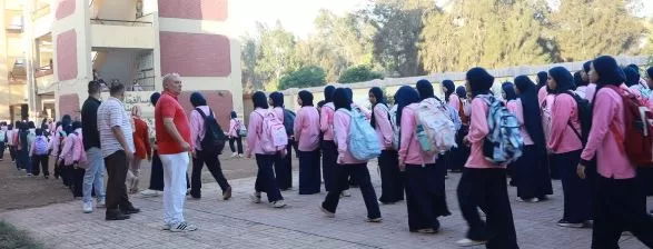 وكيل تعليم الدقهلية يواصل جولاته الميدانية بمناطق «أجا» لمتابعة انتظام الدراسة