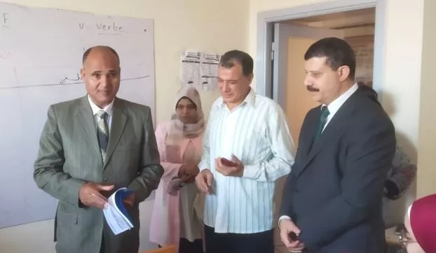جولة ميدانية لوكيل تعليم الدقهلية لمتابعة انتظام العملية التعليمية بمدارس شربين 1 - جريدة الجمهورية جولة ميدانية لوكيل تعليم الدقهلية لمتابعة انتظام العملية التعليمية بمدارس شربين