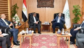 محافظ الفيوم يستقبل الرئيس التنفيذي لجهاز تنمية المشروعات لتعزيز التعاون المشترك