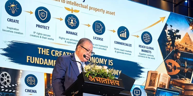 من حماية التراث إلى ابتكار المستقبل.. رئيس الجهاز المصري للملكية الفكرية يطرح رؤية مصر في بريكس بالهند