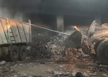رفع 1800 طن رتش من نفق العشروا بالعمرانية وإعادة فتحه أمام حركة السيارات 4 - جريدة الجمهورية رفع 1800 طن رتش من نفق العشروا بالعمرانية وإعادة فتحه أمام حركة السيارات