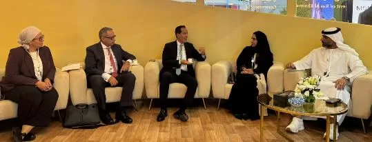 رئيس «هيئة الاستثمار» يبحث مع وفد «غرفة رأس الخيمة» تعزيز الاستثمارات المشتركة والتوسع في السوق المصرية 3 - جريدة الجمهورية 3 45 - جريدة الجمهورية