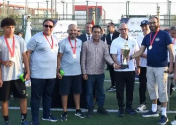 وزير الاستثمار يشارك العاملين بهيئة الاستثمار ختام «اليوم الرياضي 2026» بالنادي الأهلي