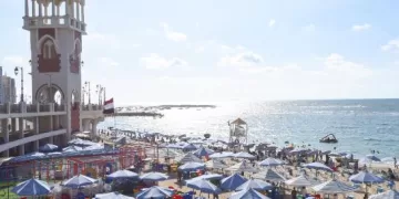 تراجع نسب الإشغال بشواطئ الإسكندرية مع اقتراب العام الدراسي