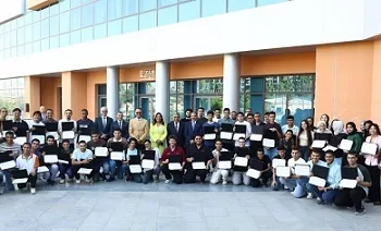 وزيرة التنمية المحلية تشهد احتفالية الجامعة الألمانية لتكريم أوائل الثانوية العامة بالمحافظات