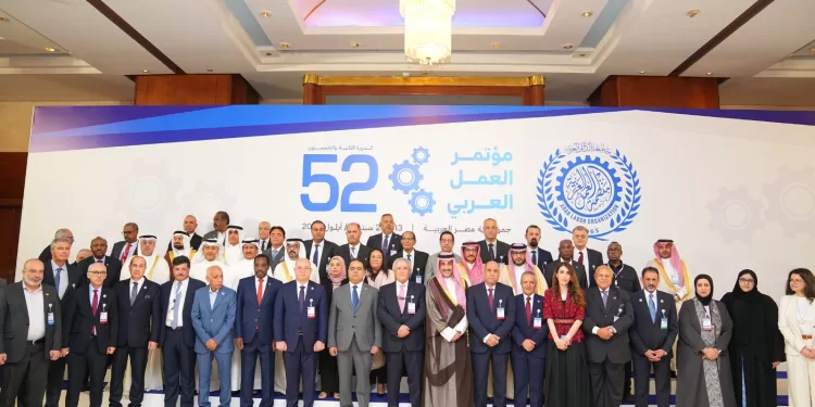 رداد والمطيري والقطامين يؤكدون أهمية الحوار الاجتماعي ودعم فلسطين في مؤتمر العمل العربي