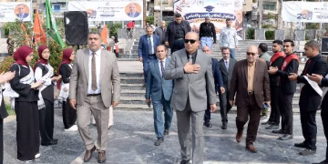 رئيس جامعة المنصورة يفتتح مهرجان الأنشطة الطلابية للعام الجامعي 2026–2027 بساحة الشعوب
