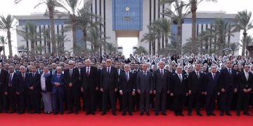 وزير العدل يشهد حلف اليمين القانونية للمندوبين المساعدين الجدد بهيئة قضايا الدولة